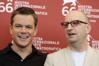 Matt Damon y Steven Soderbergh llegaron a promocionar "The Informant" a la "Mostra"